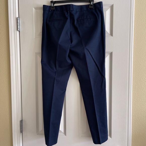 Banana Republic Navy Blue Ryan Tuxedo Pants (size 8p) - Picture 5 of 14